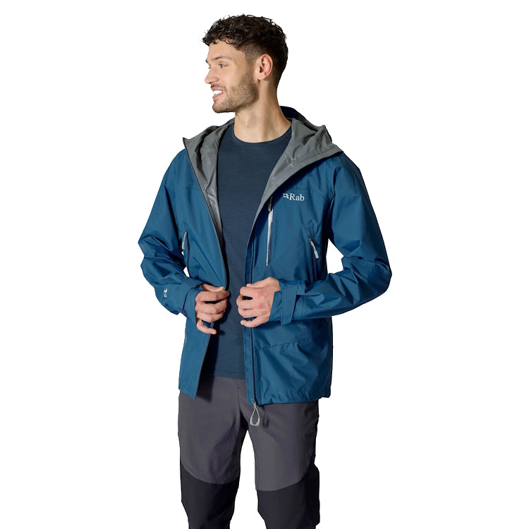 Rab Downpour Mountain Jacket - Tempest Blue
