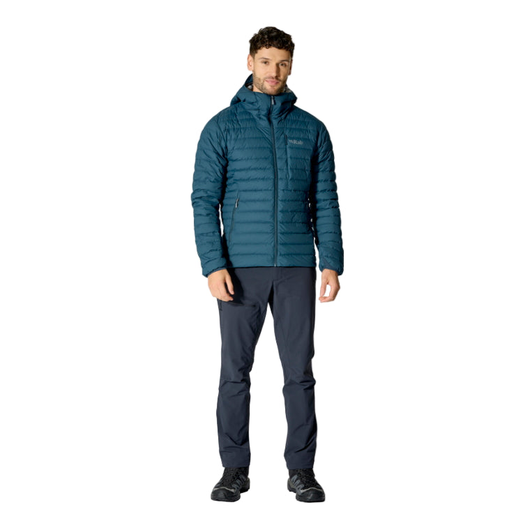 Rab Microlight Windstopper Down Jacket - Tempest Blue