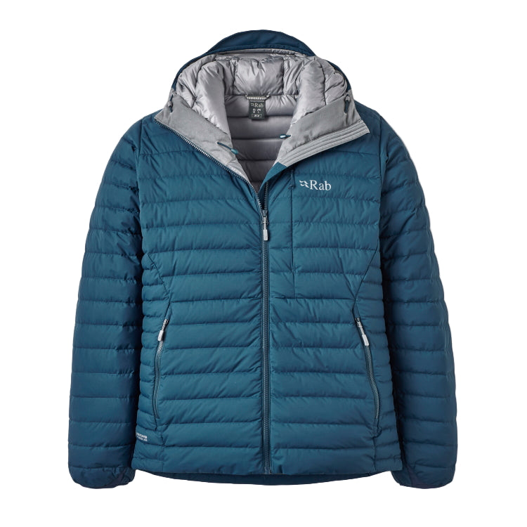 Rab Microlight Windstopper Down Jacket - Tempest Blue