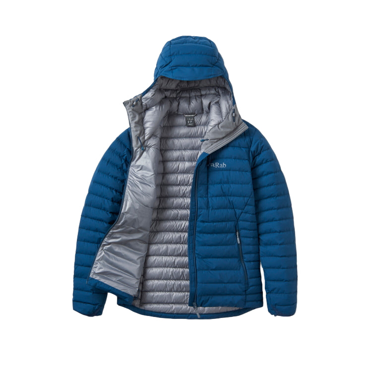 Rab Microlight Windstopper Down Jacket - Tempest Blue