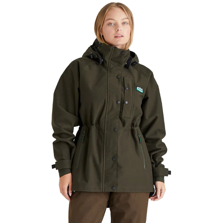 Ridgeline Ladies Monsoon Classic Jacket - Deep Forest