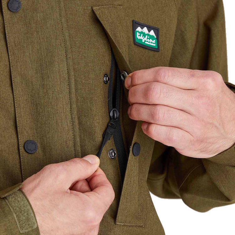 Ridgeline Monsoon Light Jacket - Teak