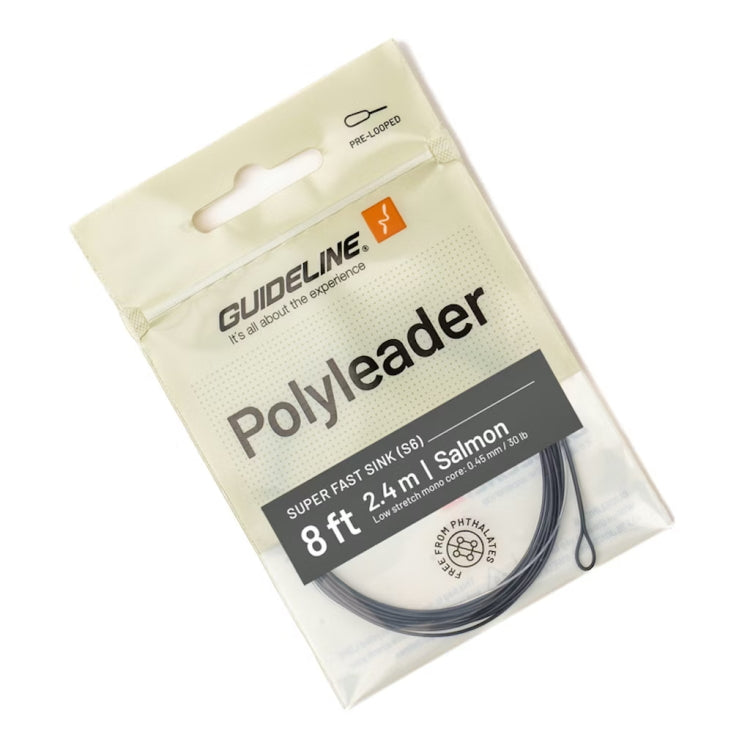 Guideline Polyleader Salmon - 8ft