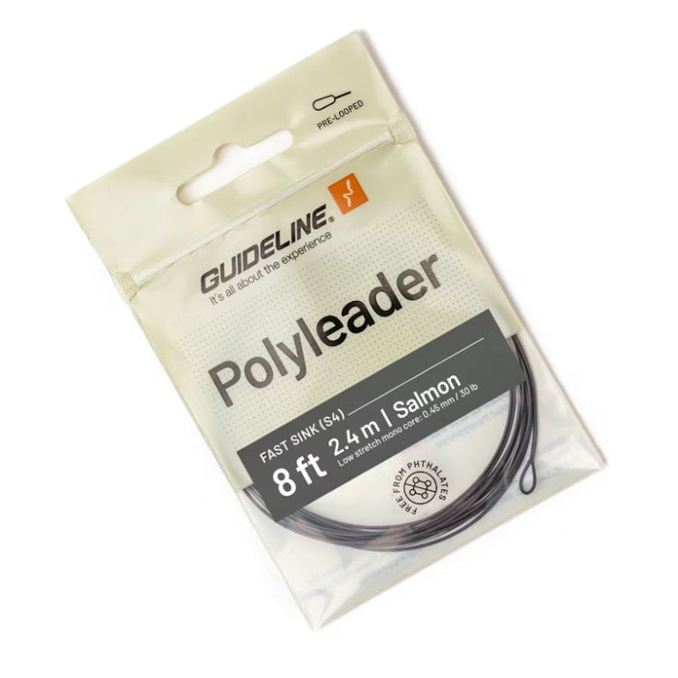 Guideline Polyleader Salmon - 8ft
