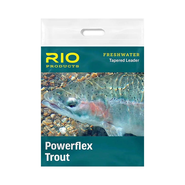 Rio Powerflex Trout Tapered Leaders Triple Pack - 9ft