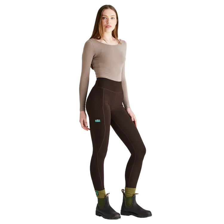 Ridgeline Ladies Infinity Leggings - Deep Bark