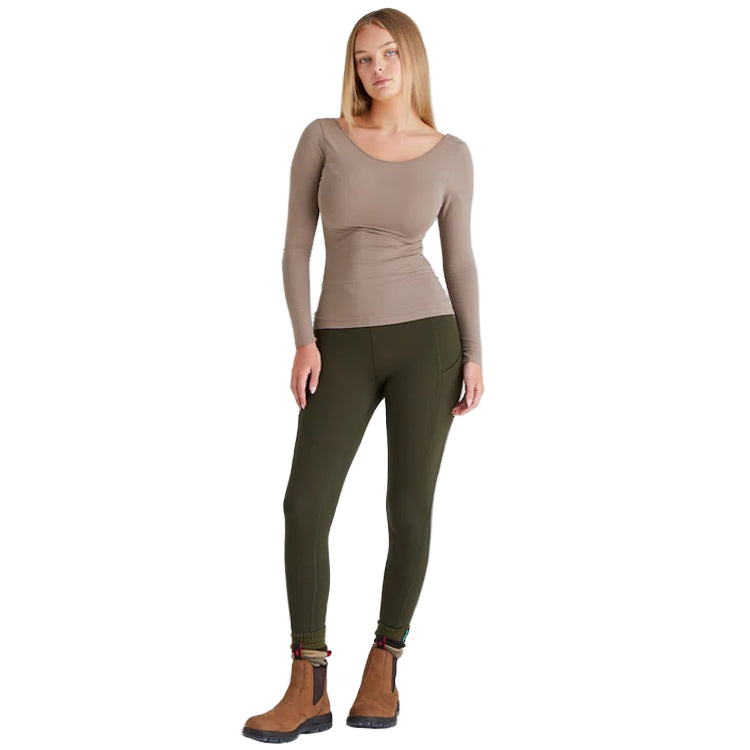 Ridgeline Ladies Infinity Leggings - Deep Forest