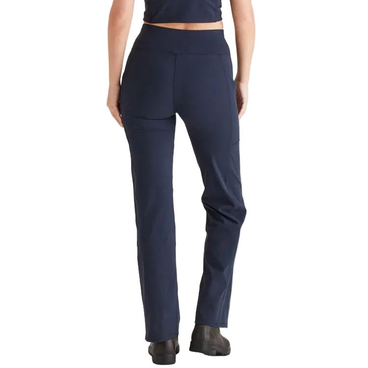 Ridgeline Ladies Infinity Straight Leg Leggings - Navy