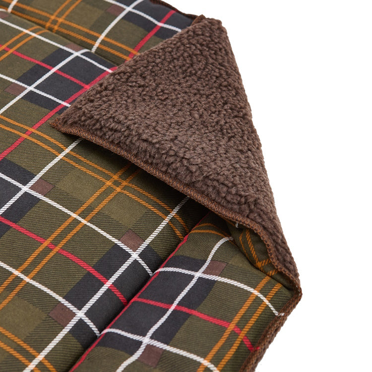 Barbour Dog Cage Mat - Classic Tartan