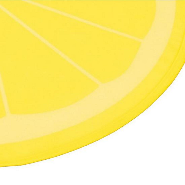 Rosewood Circular Dog Cool Mat - Lemon Print