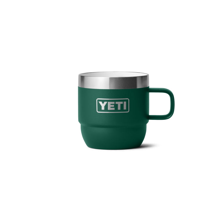 Yeti 6oz Espresso Mugs 2 Pack - Black Forest Green