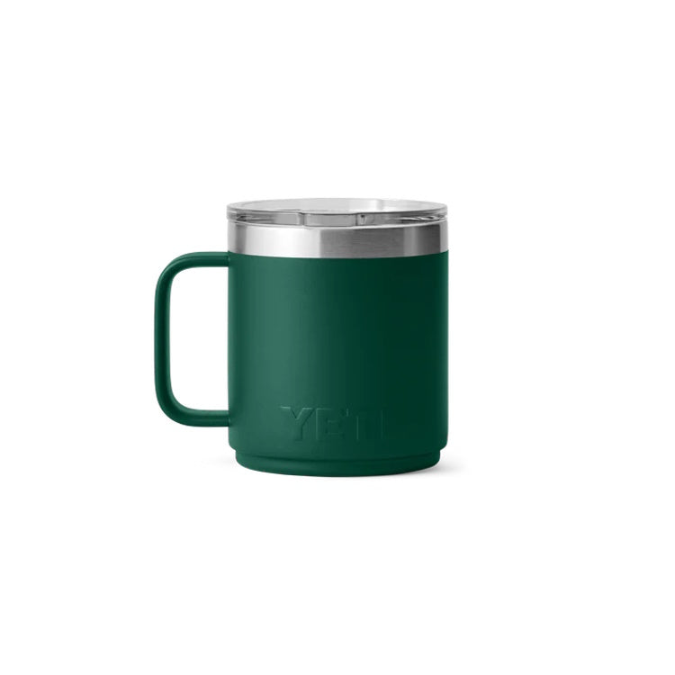 Yeti Rambler 10oz Insulated Mug - Black Forest Green