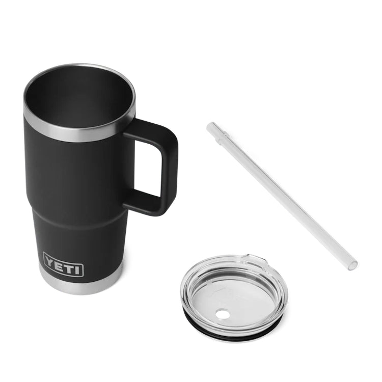 Yeti Rambler 25oz Straw Mug 2.0 - Black