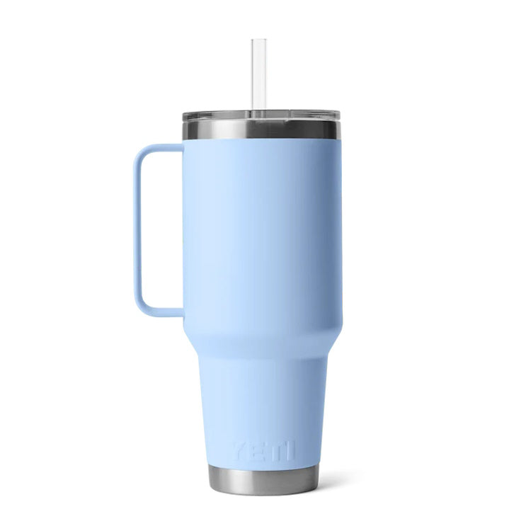 Yeti Rambler 42oz Straw Mug - Big Sky Blue