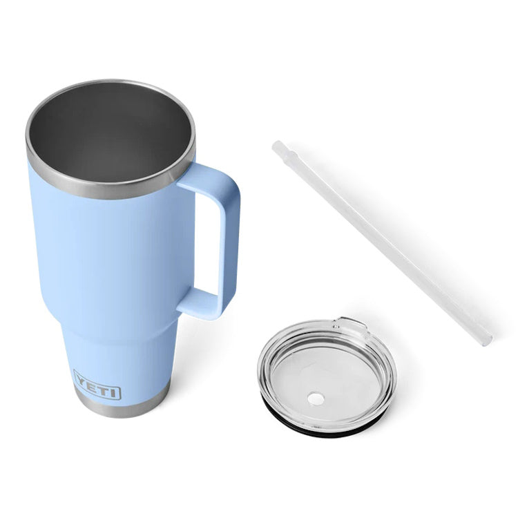 Yeti Rambler 42oz Straw Mug - Big Sky Blue