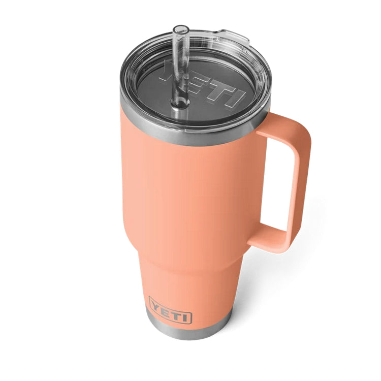 Yeti Rambler 42oz Straw Mug - Low Country Peach