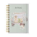 Wrendale Designs Spiral Bound Illustrated Notebook - Paws for a Picnic