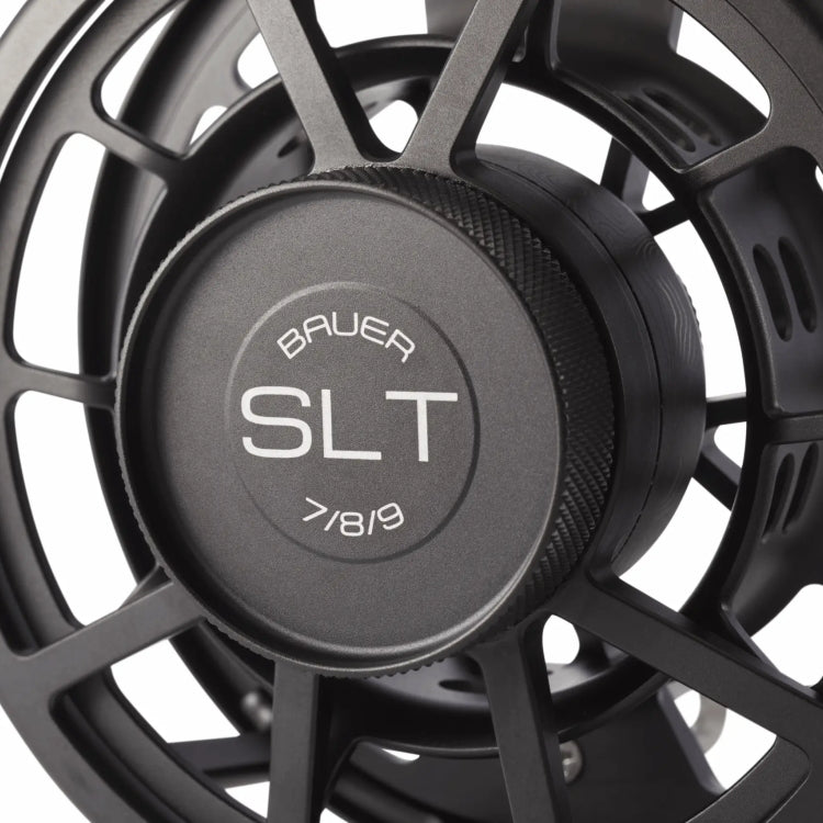 Bauer SLT Fly Reel - Black/Silver