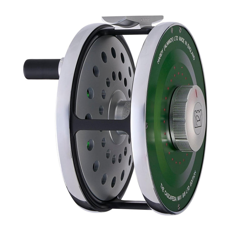 Hardy Cascapedia MKV Limited Edition Salmon Fly Reel - Green/Silver/Black