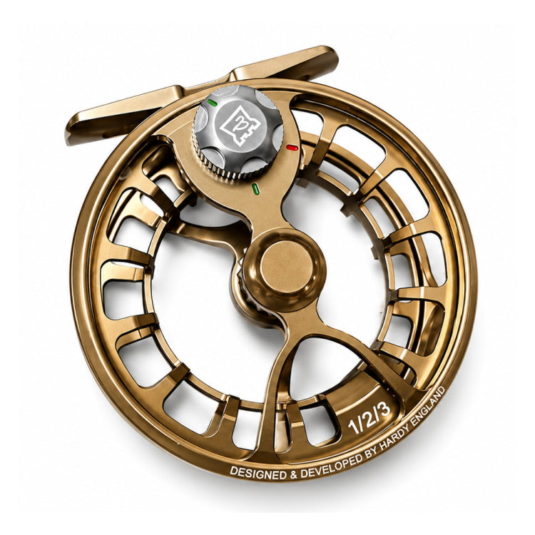 EX-DEMO Hardy Resonate 2000 Fly Reel - Bronze - 1/2/3 Line