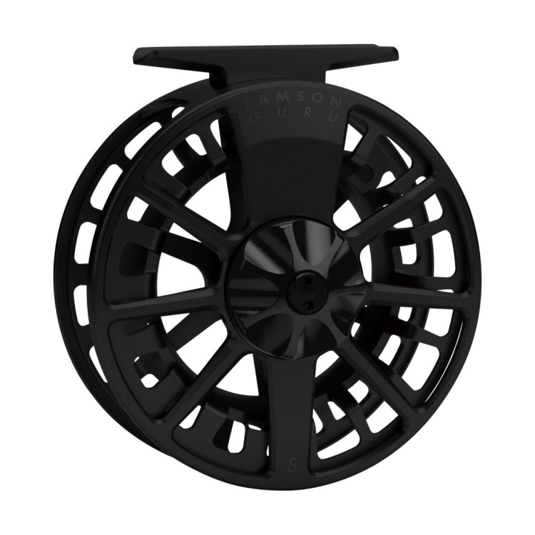 Lamson Guru S Series Fly Reels - Blackout