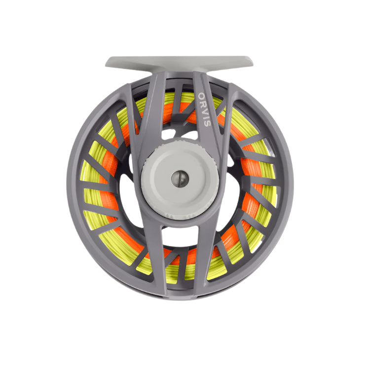 Orvis Clearwater Cast Reel And 2 Spare Spools - Charcoal