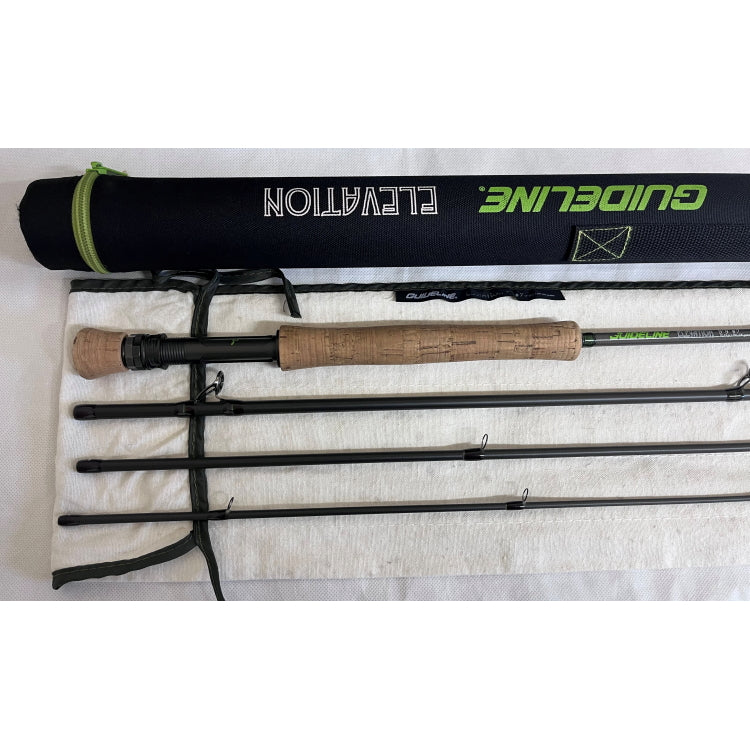 USED 9ft 9in Guideline Elevation 7 Line 4 Piece Reservoir Fly Rod (393)