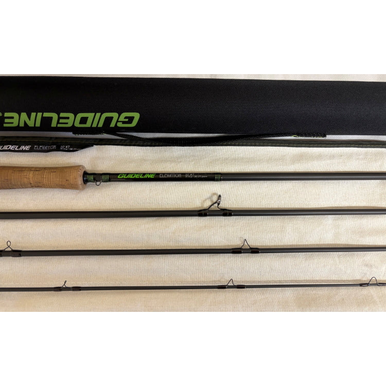 USED 10ft 0in Guideline Elevation 7 Line 4 Piece Reservoir Fly Rod (396)