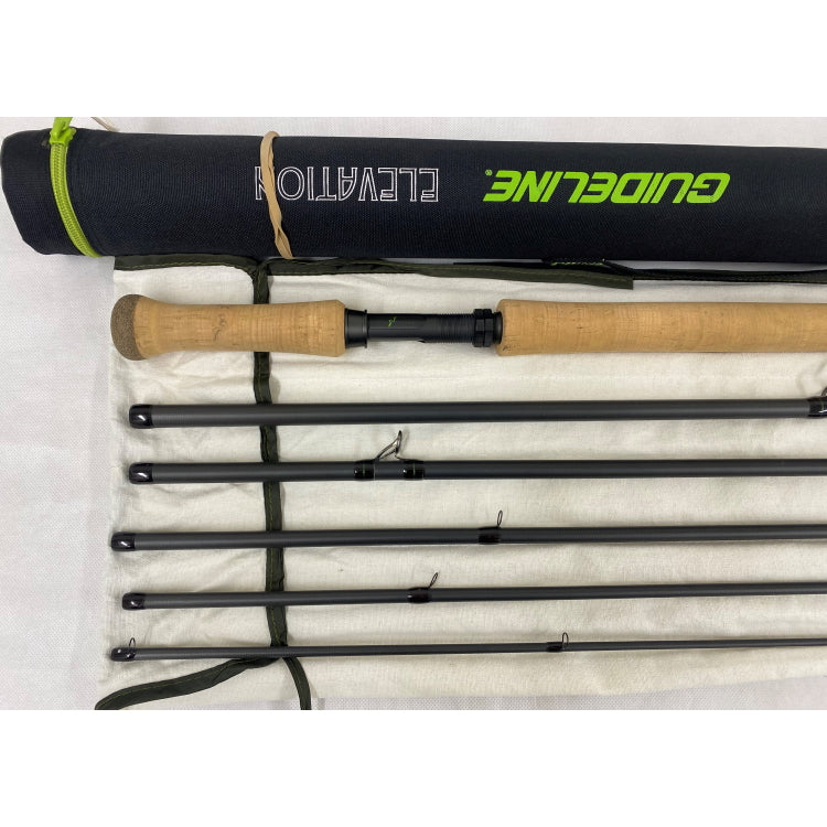 USED 14ft 0in Guideline Elevation 9/10 Line 6 Piece DH Salmon Fly Rod (079)