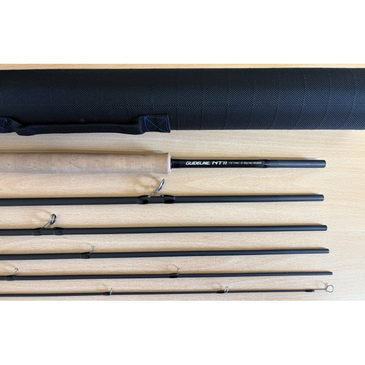 USED 11ft 6in Guideline NT11 7-8 Line 6 Piece Switch Fly Rod (142)