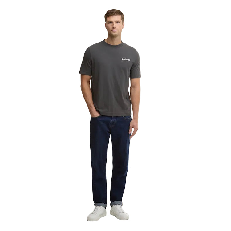 Barbour Packling Relaxed Graphic T-Shirt - Asphalt