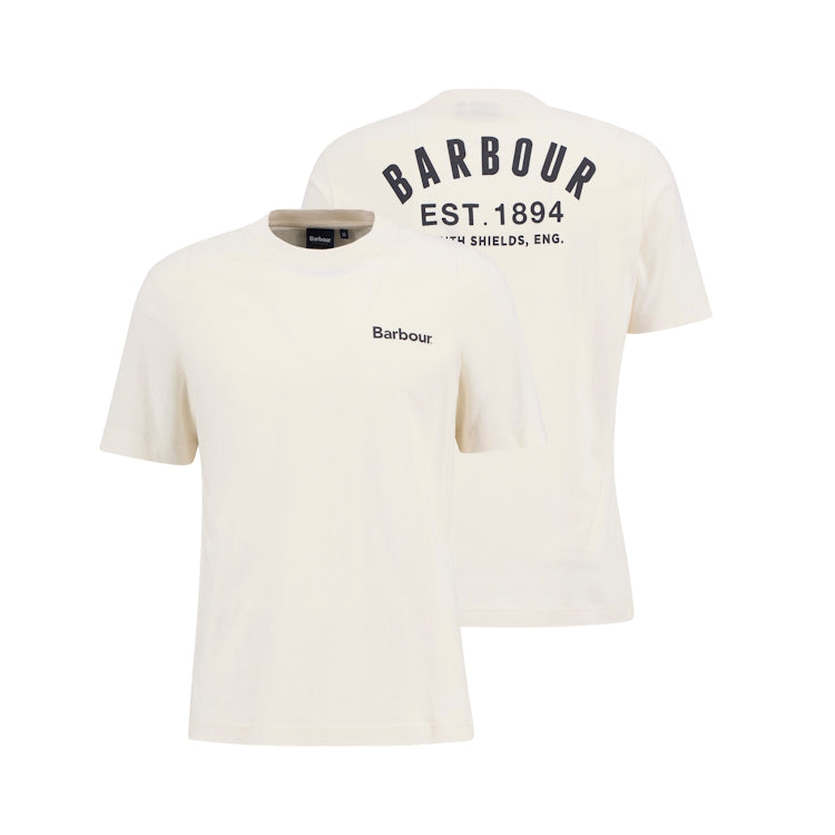 Barbour Packling Relaxed Graphic T-Shirt - Neutral