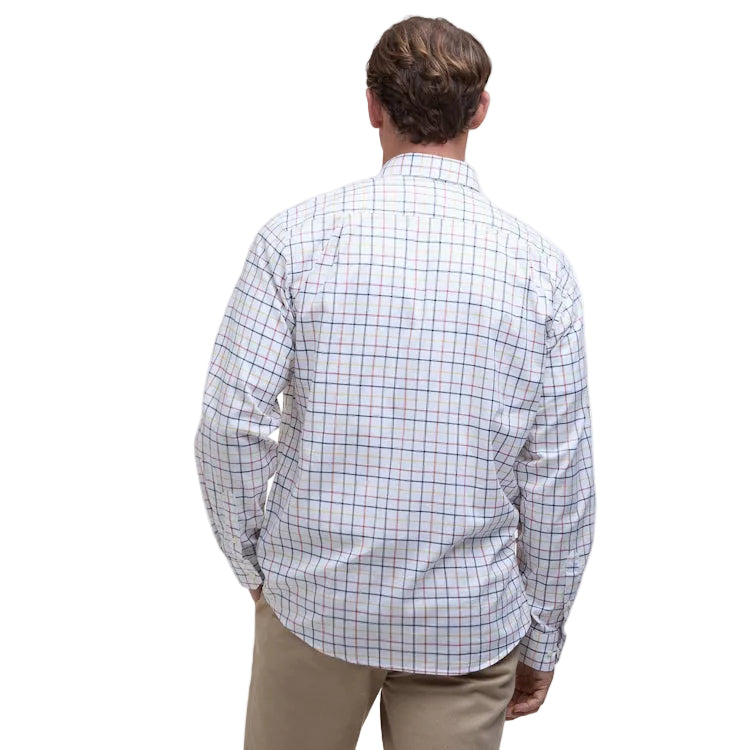 Barbour Caswell Tattersall Regular Shirt - Navy