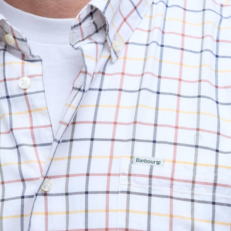 Barbour Caswell Tattersall Regular Shirt - Navy