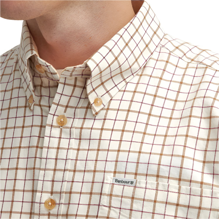 Barbour Bank Shirt - Merlot