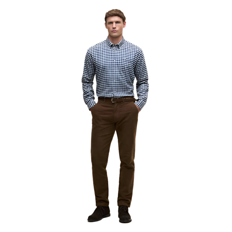 Barbour Colderham Regular Checked Shirt - Navy