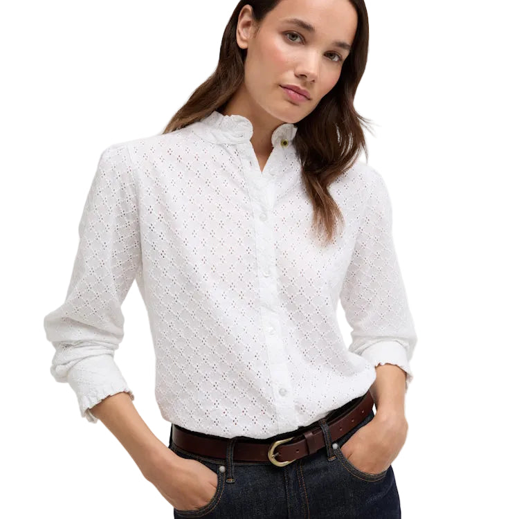 Barbour Ladies Cynthia Shirt - White