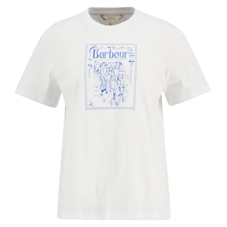 Barbour Ladies Hambleton T-Shirt - White
