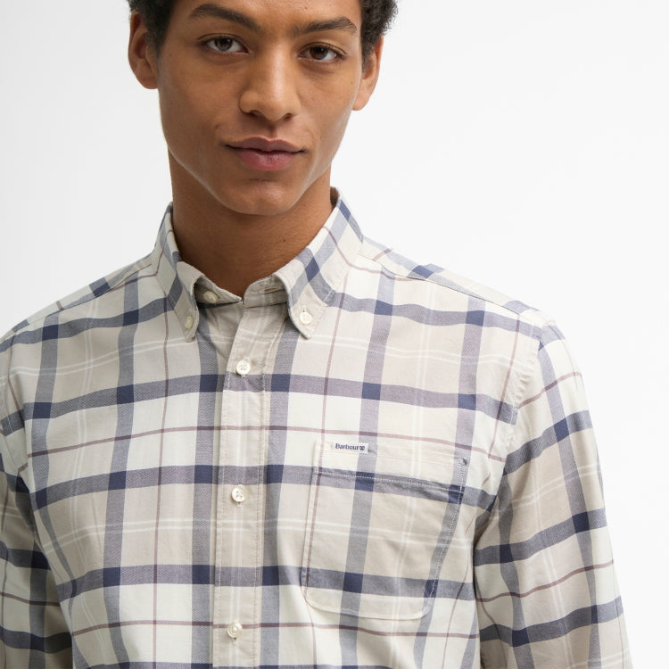 Barbour Lewis Tailored Shirt - Oban Mist Tartan