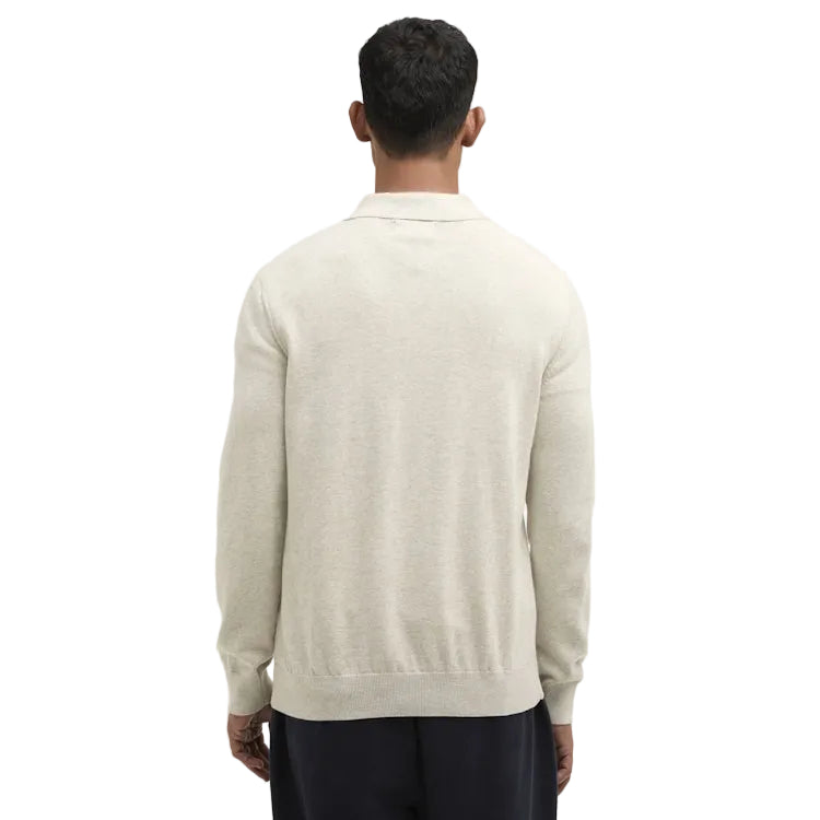 Barbour Pima Cotton Knitted Polo Shirt - Neutral