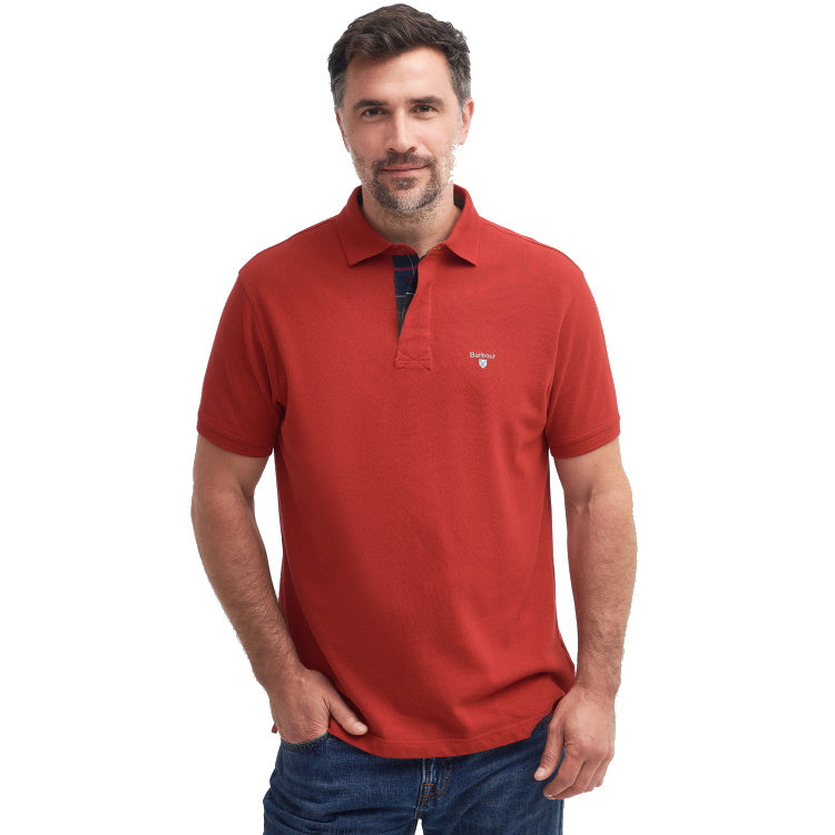 Barbour Hart Polo Shirt - Crimson