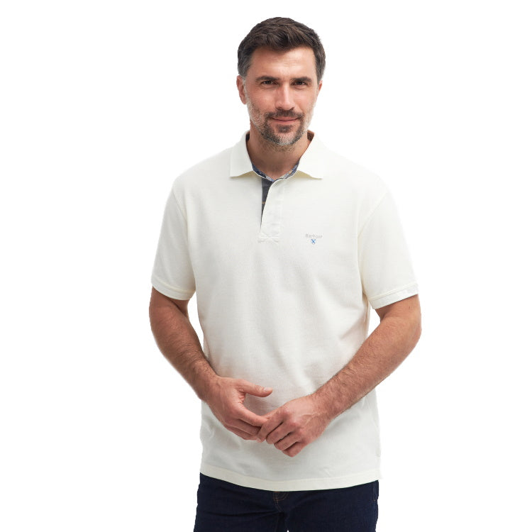 Barbour Hart Polo Shirt - Whisper White
