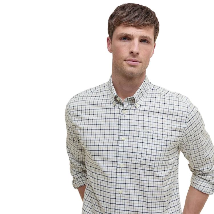 Barbour Preston Regular Fit Shirt - Olive