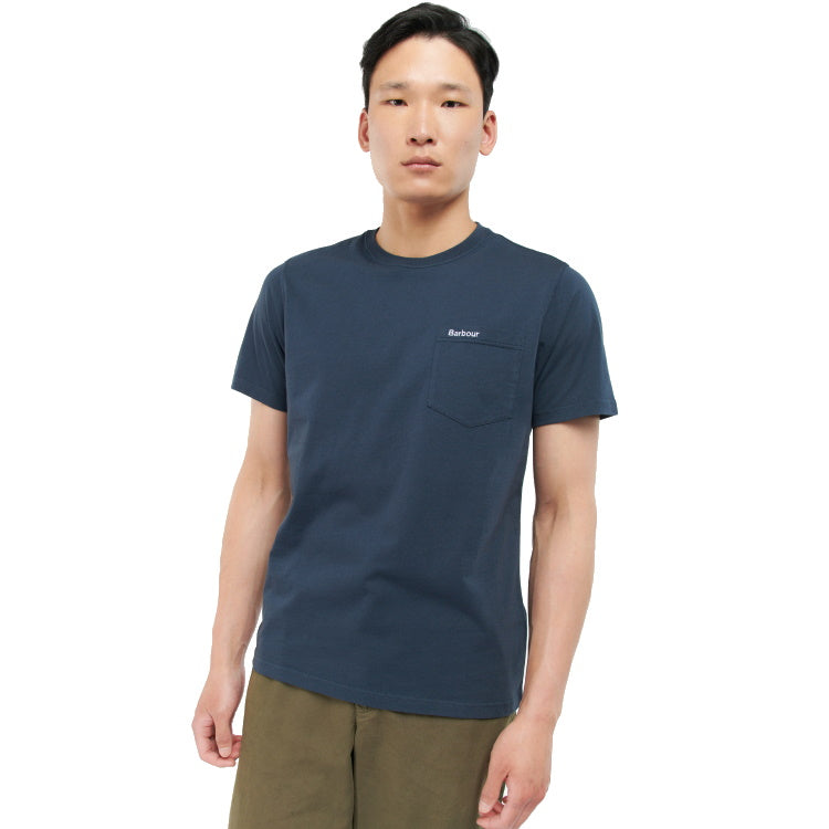 Barbour Langdon Pocket T-Shirt - Navy