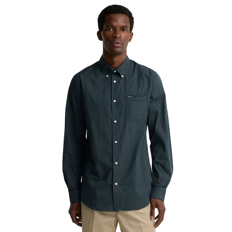 Barbour Harbourwall Shirt - Sycamore Green