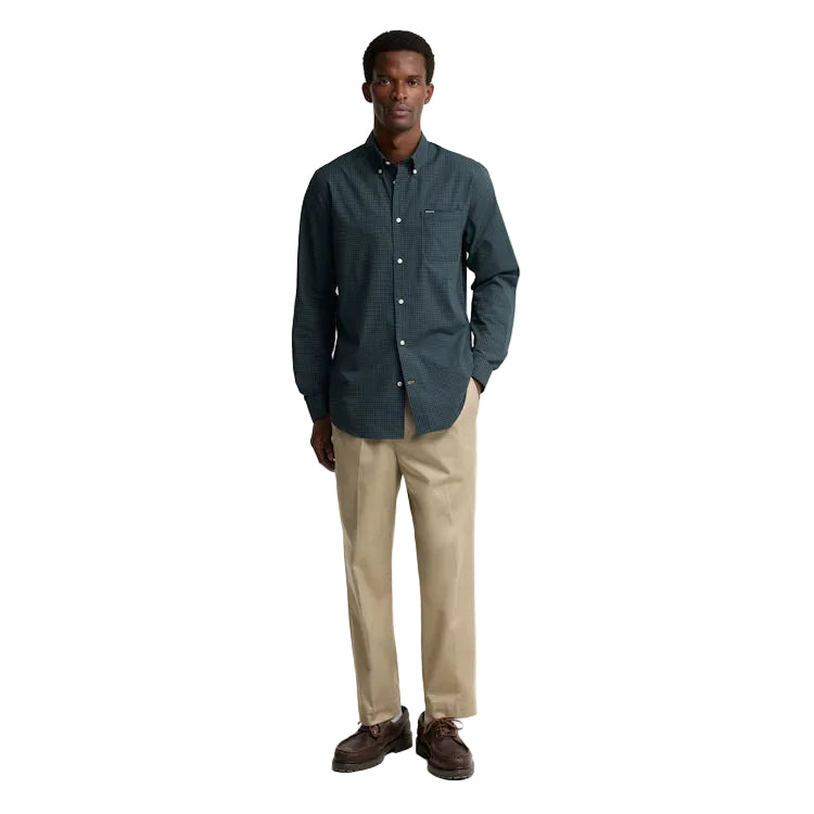 Barbour Harbourwall Shirt - Sycamore Green