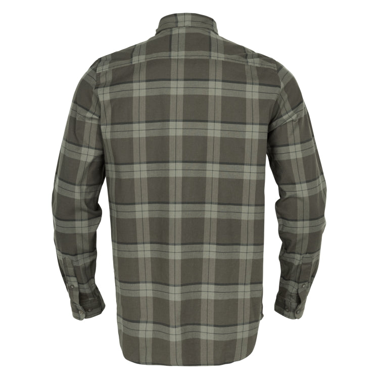 Harkila Fjell L/S Shirt - Green Check