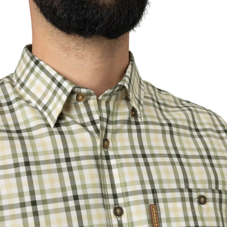 Harkila Milford Shirt - Beech Green Check