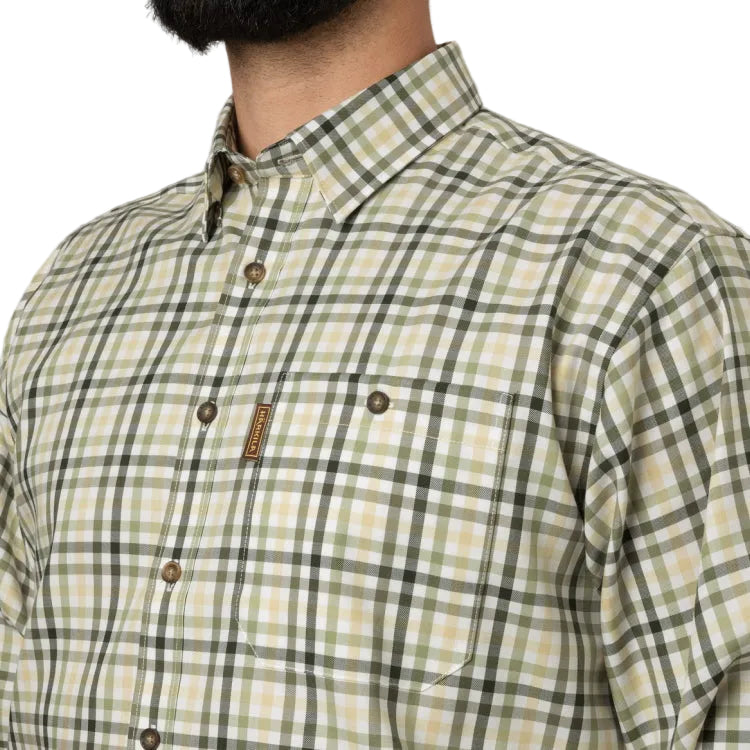 Harkila Milford Shirt - Beech Green Check
