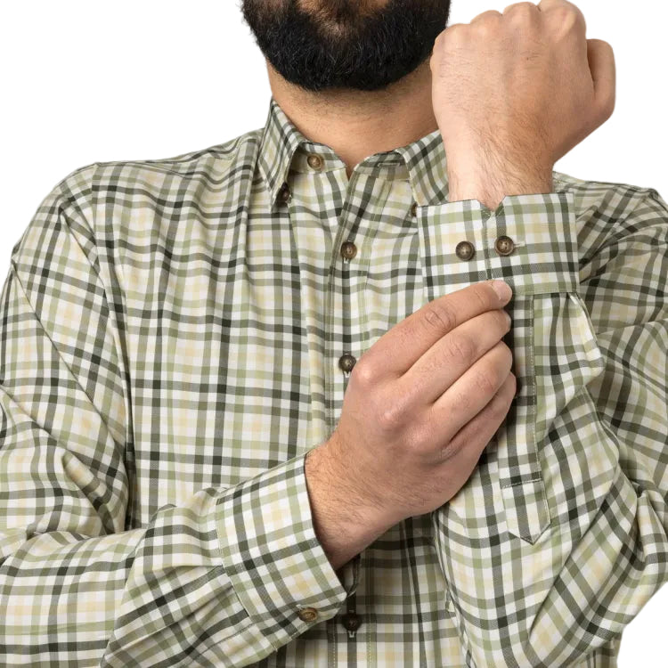 Harkila Milford Shirt - Beech Green Check